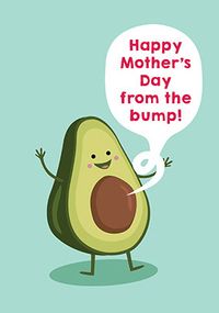 Tap to view Avocado From the Bump Mother's Day Card