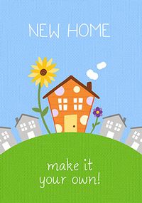 Make it your own New Home Card