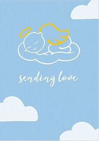 Tap to view Sending Love Miscarriage Sympathy Card