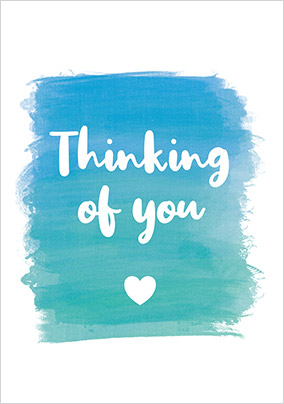 Abstract Thinking of You Card