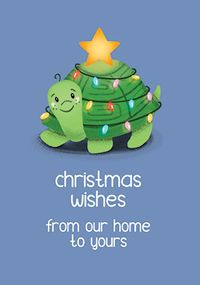 New Home Tortoise Christmas Card
