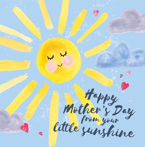 Little Sunshine Mother's Day Card