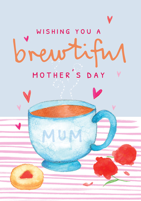 Brewtiful Mum Mother's Day Card