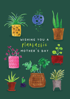 Plantastic Mother's Day Card