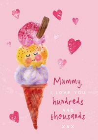 Tap to view Hundreds and Thousands Mother's Day Card