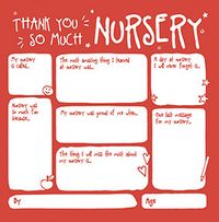 Tap to view Thank You So Much Nursery Prompts Card