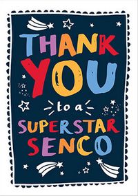 Tap to view Superstar Senco Thank You Card