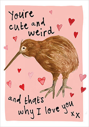 Cute and Weird Valentine's Day Card