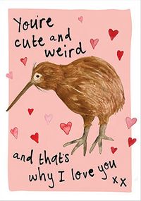 Cute and Weird Valentine's Day Card
