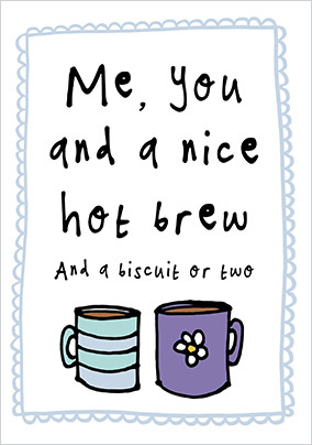 Hot Brew Sympathy Card