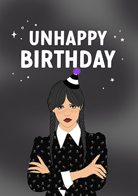 Unhappy Birthday Card