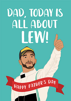 Dad Today is All About Father's Day Card
