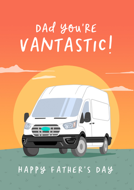 Vantastic Dad Father's Day Card