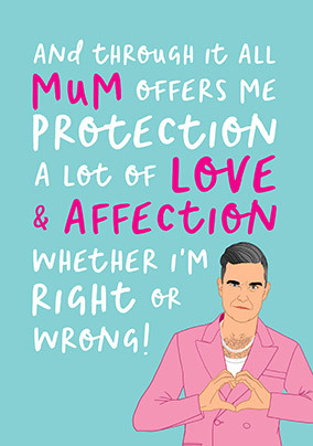 Love and Affection Mothers Day Card