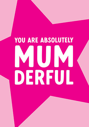 Mum-derful Mothers Day Card