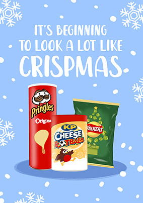 Beginning to Look Like Crispmas Christmas Card