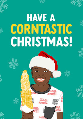 Corntastic Christmas Card