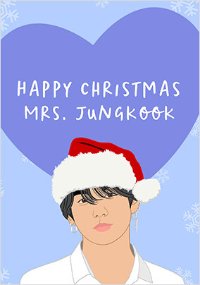 Mrs J Christmas Card