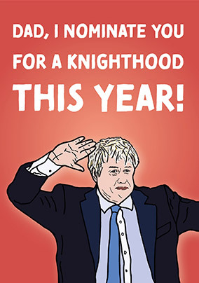 Nominate Dad  Birthday Card