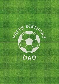 Tap to view Football Birthday Dad Card