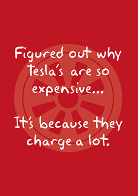 Charge A Lot Birthday Card