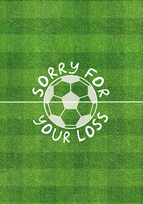 Football Pitch World Cup Card