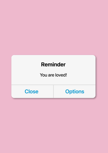 Reminder You Are Loved Card