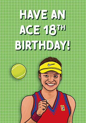 Ace 18TH Birthday Card