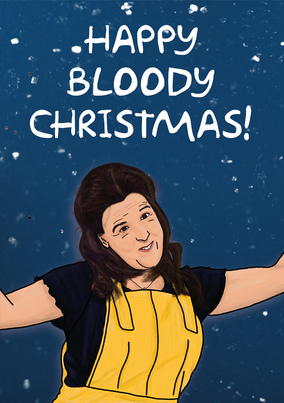 Happy Blo*dy Christmas Card