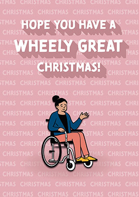 Wheely Great Christmas Card