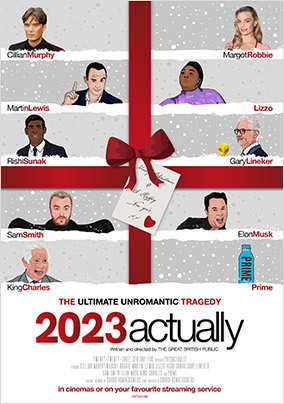 2023 Actually Spoof Christmas Card