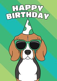 Tap to view Beagle Birthday Card
