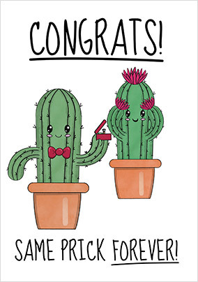 Forever  Congratulations Card