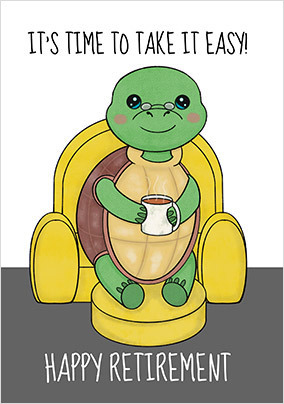 Take it Easy Retirement Card