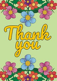 Tap to view Floral Thank You Card