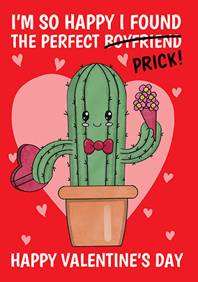 The Perfect Boyfriend Valentine's Day Card