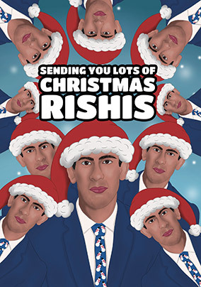 Sending Lots of Rishis Christmas Card