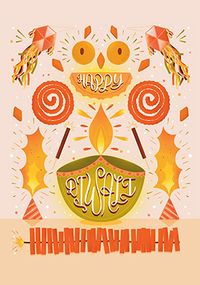 Tap to view Happy Diwali Celebration Card
