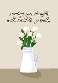 Tap to view Sending You Strength Sympathy Card