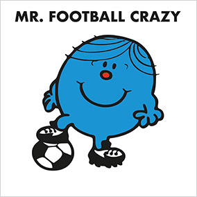 Mr Football Crazy Birthday Card