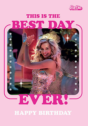 Barbie the Movie Birthday Card