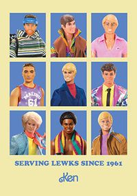 Tap to view Ken - Serving Lewks Birthday Card