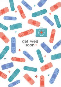 Tap to view Get Well Soon Plasters Card