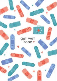 Tap to view Get Well Soon Plasters Card