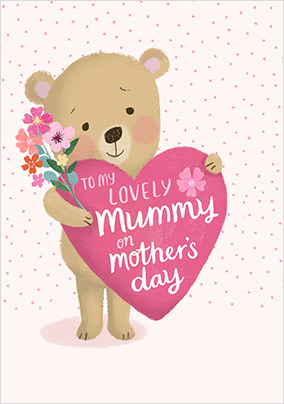 Mummy Bear Mothers Day Card