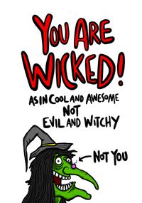 Tap to view You are Wicked Mother's Day Card