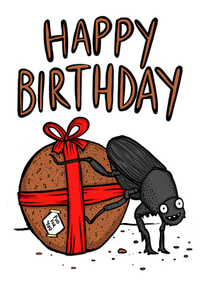 Poo for You Birthday Card