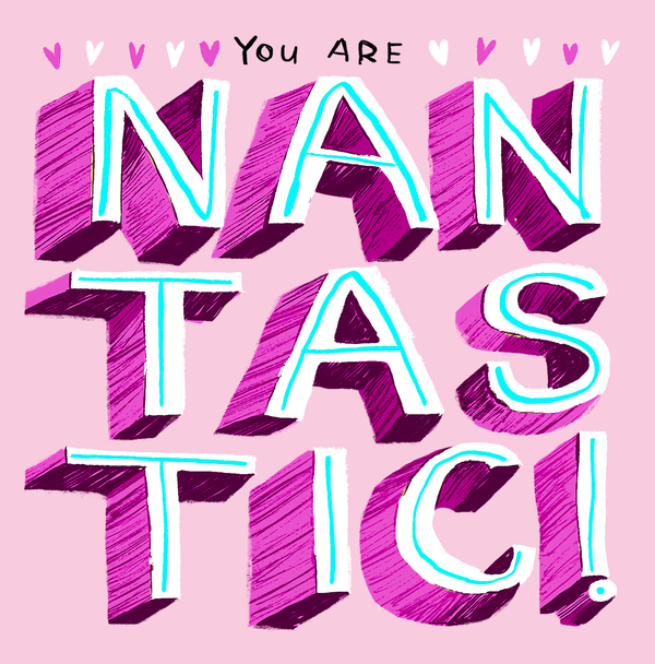 Nantastic Birthday Card