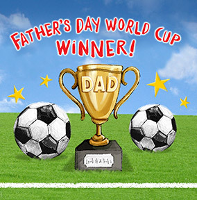 Father's Day World Cup Card