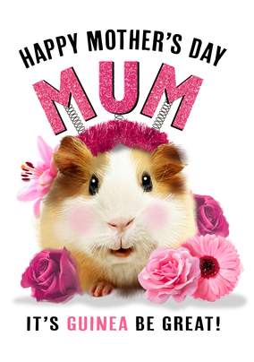 Guinea be Great Mother's Day Card